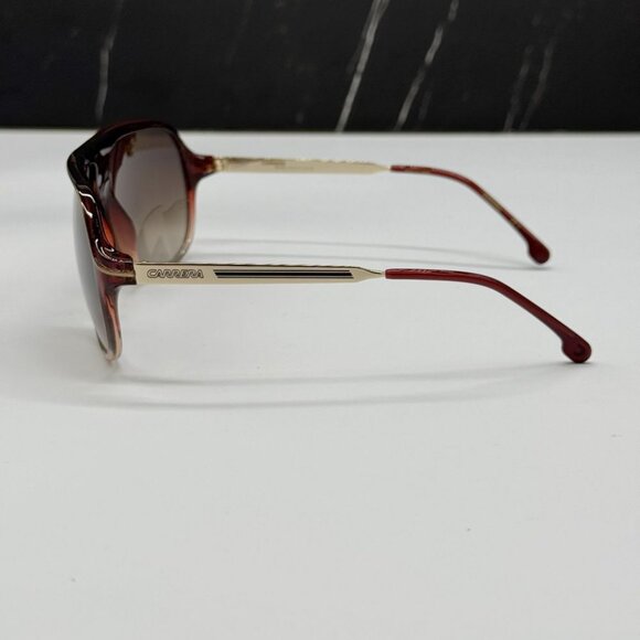 NEW CARRERA SAFARIN65/N 07W5 SUNGLASSES MEN AVIATOR BROWN EYEWEAR - Picture 7 of 9